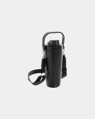 Gourde acier recyclé Avira Ayala 600ml à personnaliser - Noir