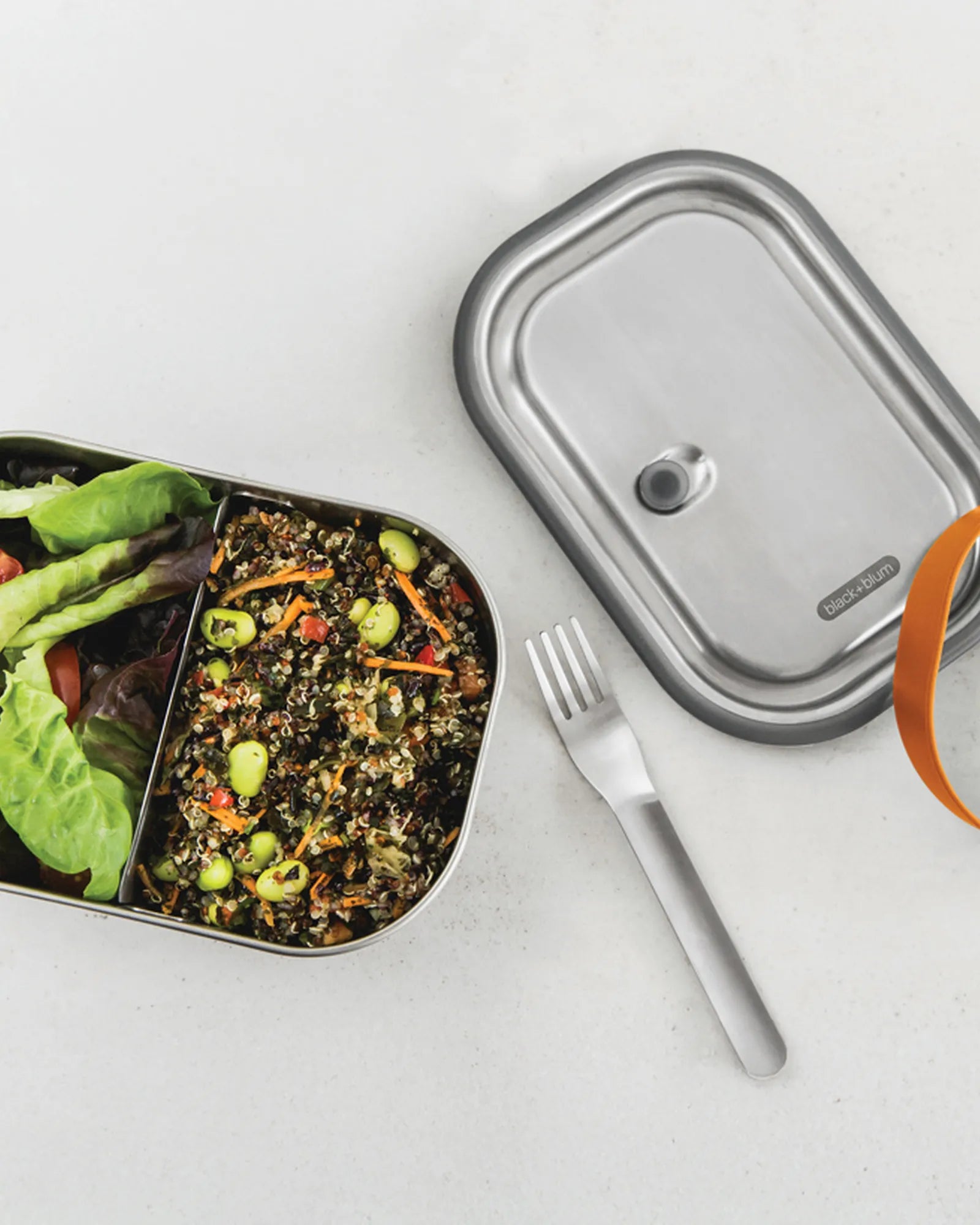 Boîte à lunch inox étanche à personnaliser - 7