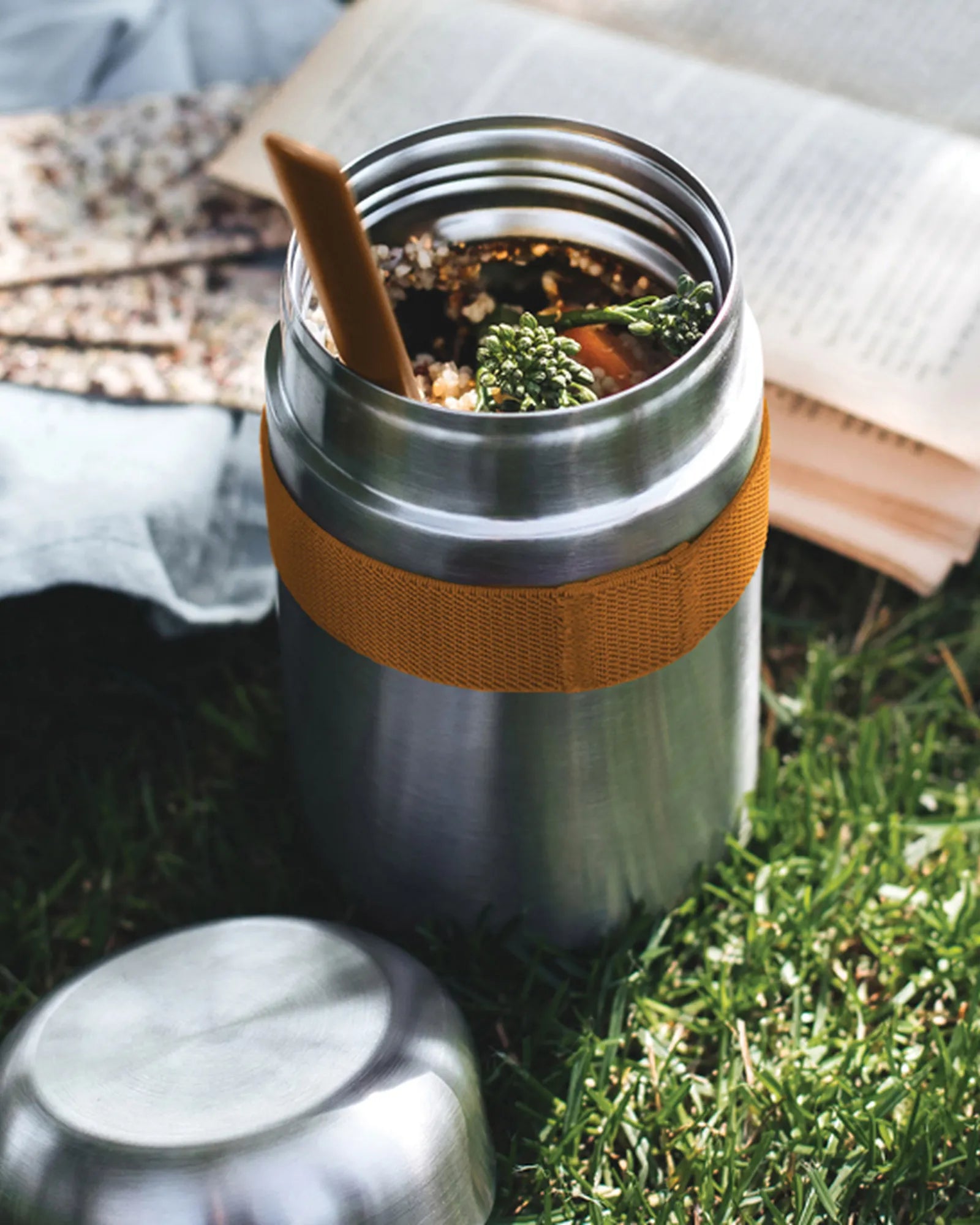 Conteneur à aliments inox Black + Blum 400ml à personnaliser - 5