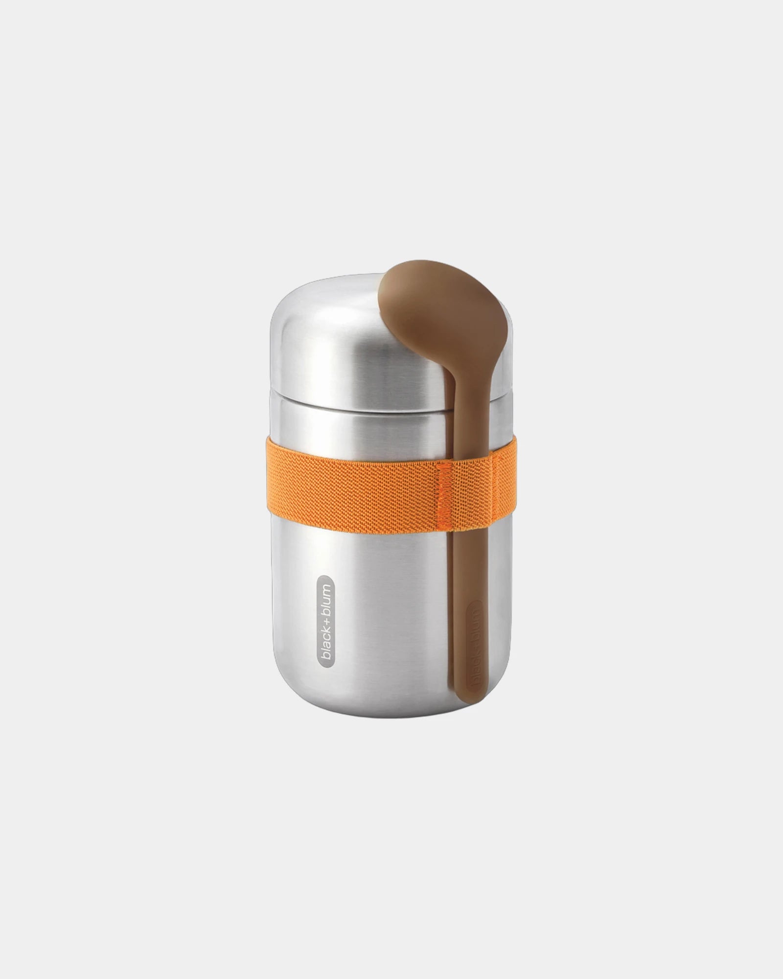 Conteneur à aliments inox Black + Blum 400ml à personnaliser - Orange