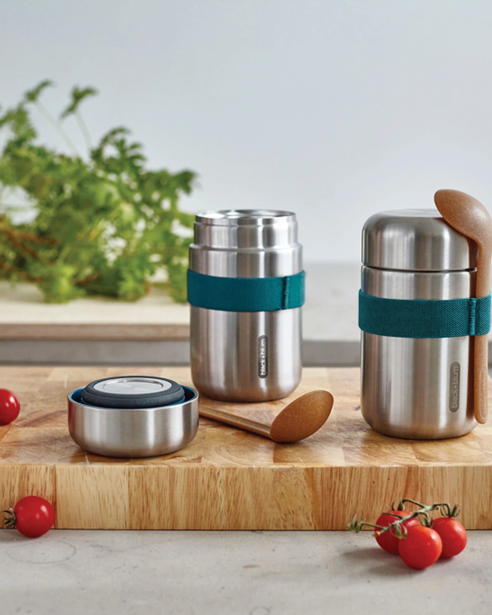 Conteneur à aliments inox Black + Blum 400ml à personnaliser - 18