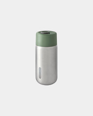Mug de voyage étanche acier inoxydable Black + Blum 340ml à personnaliser - Vert Olive
