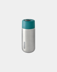 Mug de voyage étanche acier inoxydable Black + Blum 340ml à personnaliser - Turquoise