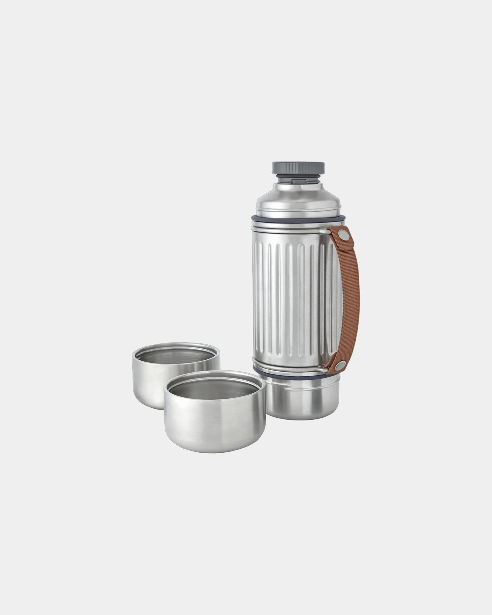Gourde isotherme acier Black + Blum Explorer Duo 1L - Gris