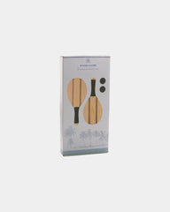 Set de raquettes frescobol en bois à personnaliser