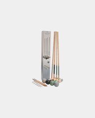 Jeu de croquet en bois pour 4 joueurs à personnaliser - 2