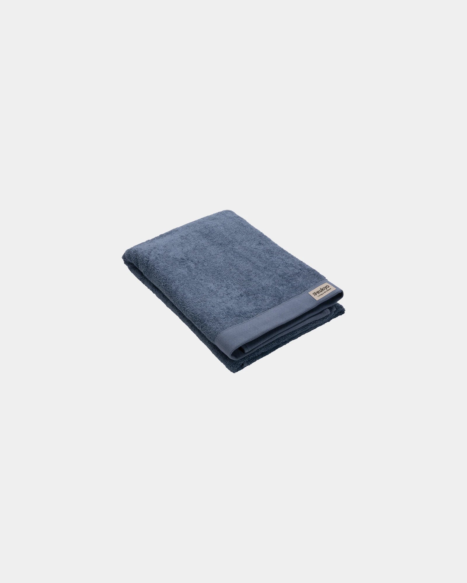 Serviette bain coton recyclé 70x140cm Ukiyo à personnaliser