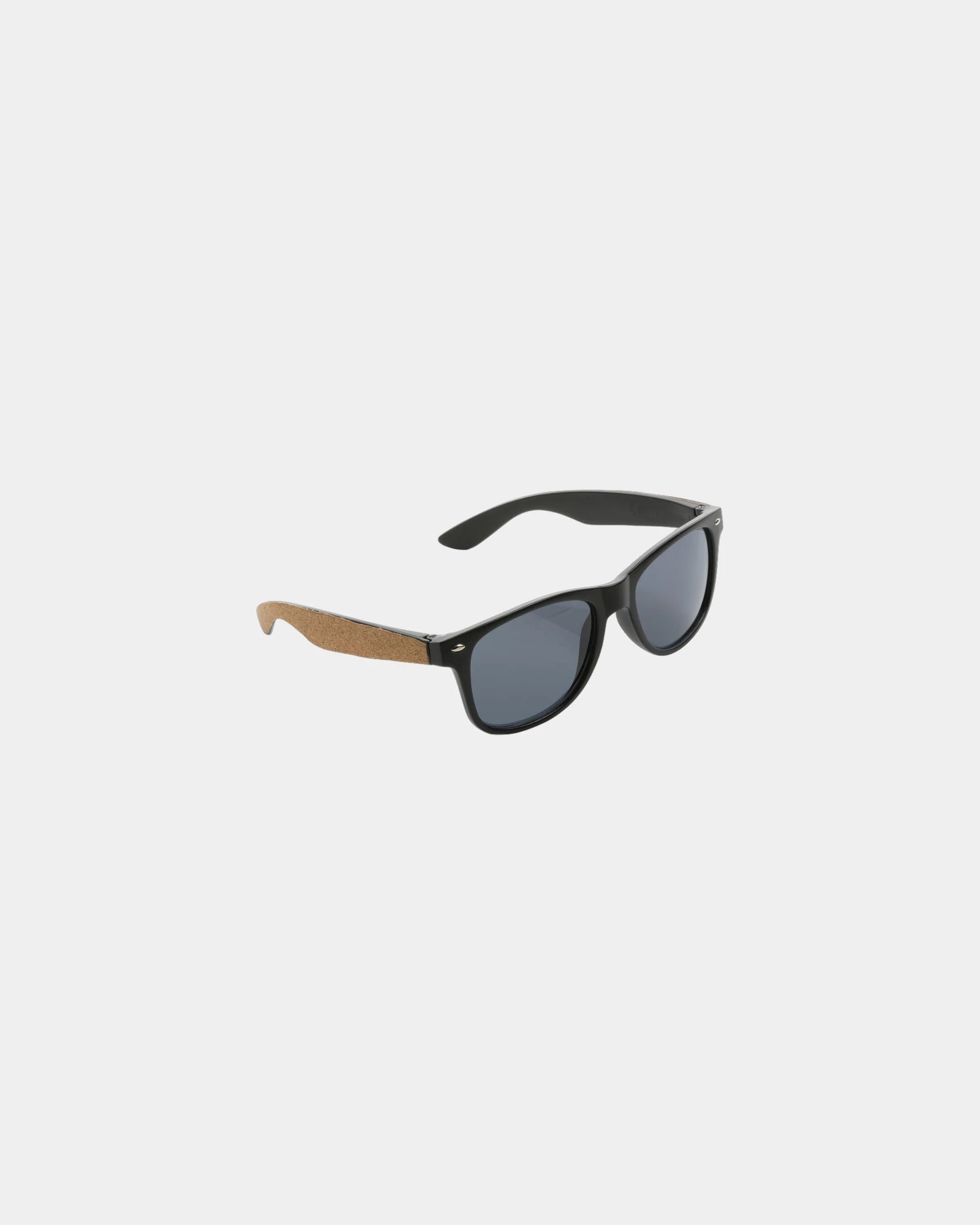 Lunettes de soleil PC recyclé GRS avec liège à personnaliser - Noir