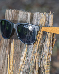 Lunettes de soleil PC recyclé GRS avec liège à personnaliser - 5
