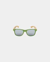 Lunettes de soleil en bambou et plastique recyclé à personnaliser - 10