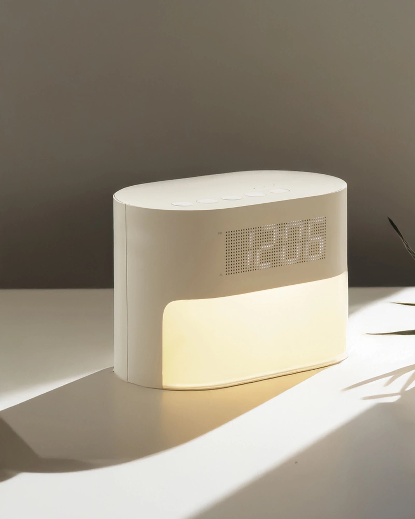 Réveil bruit blanc plastique recyclé LumaRise à personnaliser - 10