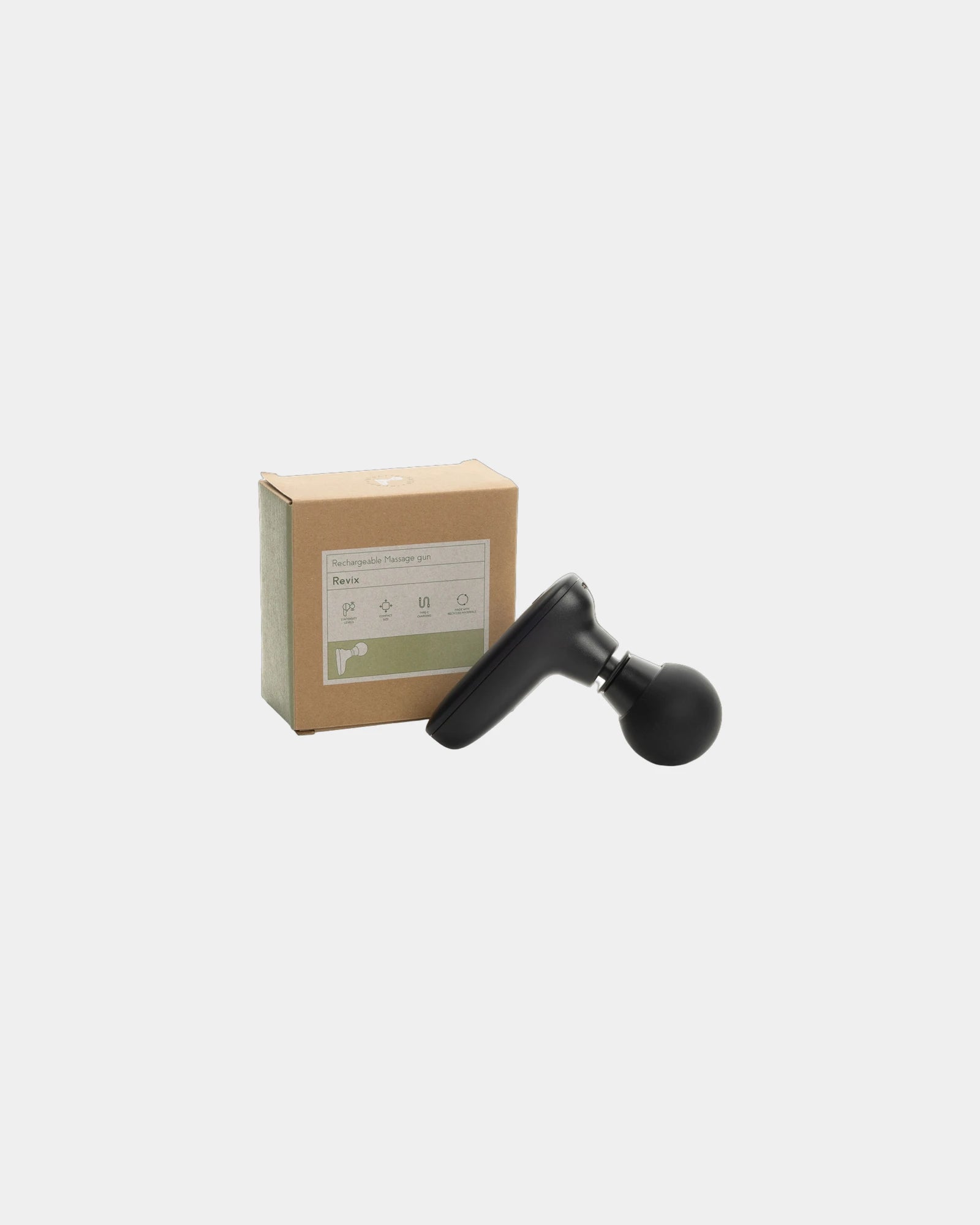 Pistolet de massage en ABS recyclé à personnaliser - 4