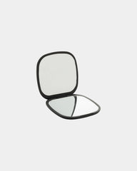 Miroir de poche plastique recyclé RCS à personnaliser - Noir