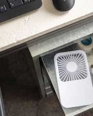 Ventilateur de bureau recyclé ABS Aervina à personnaliser - 12