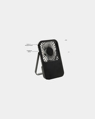 Ventilateur de bureau recyclé ABS Aervina à personnaliser - 1
