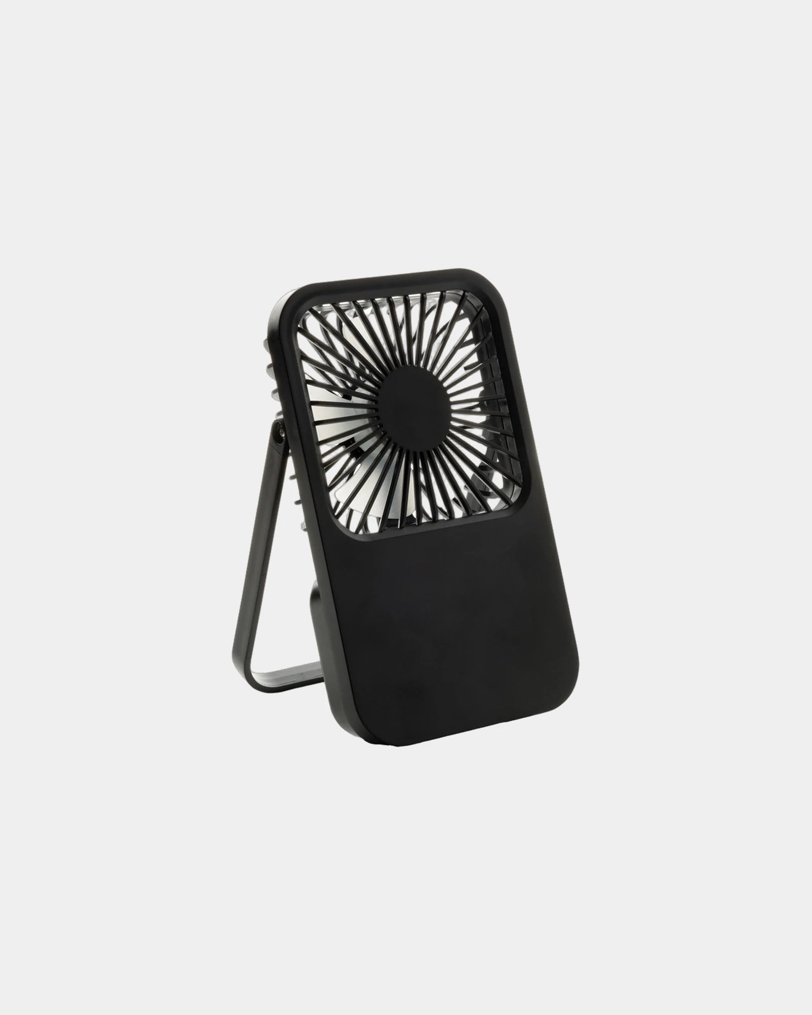 Ventilateur de bureau recyclé ABS Aervina à personnaliser - Noir