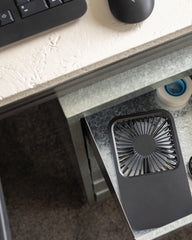 Ventilateur de bureau recyclé ABS Aervina à personnaliser - 6