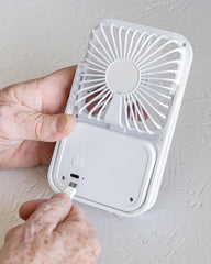 Ventilateur de bureau recyclé ABS Aervina à personnaliser - 11