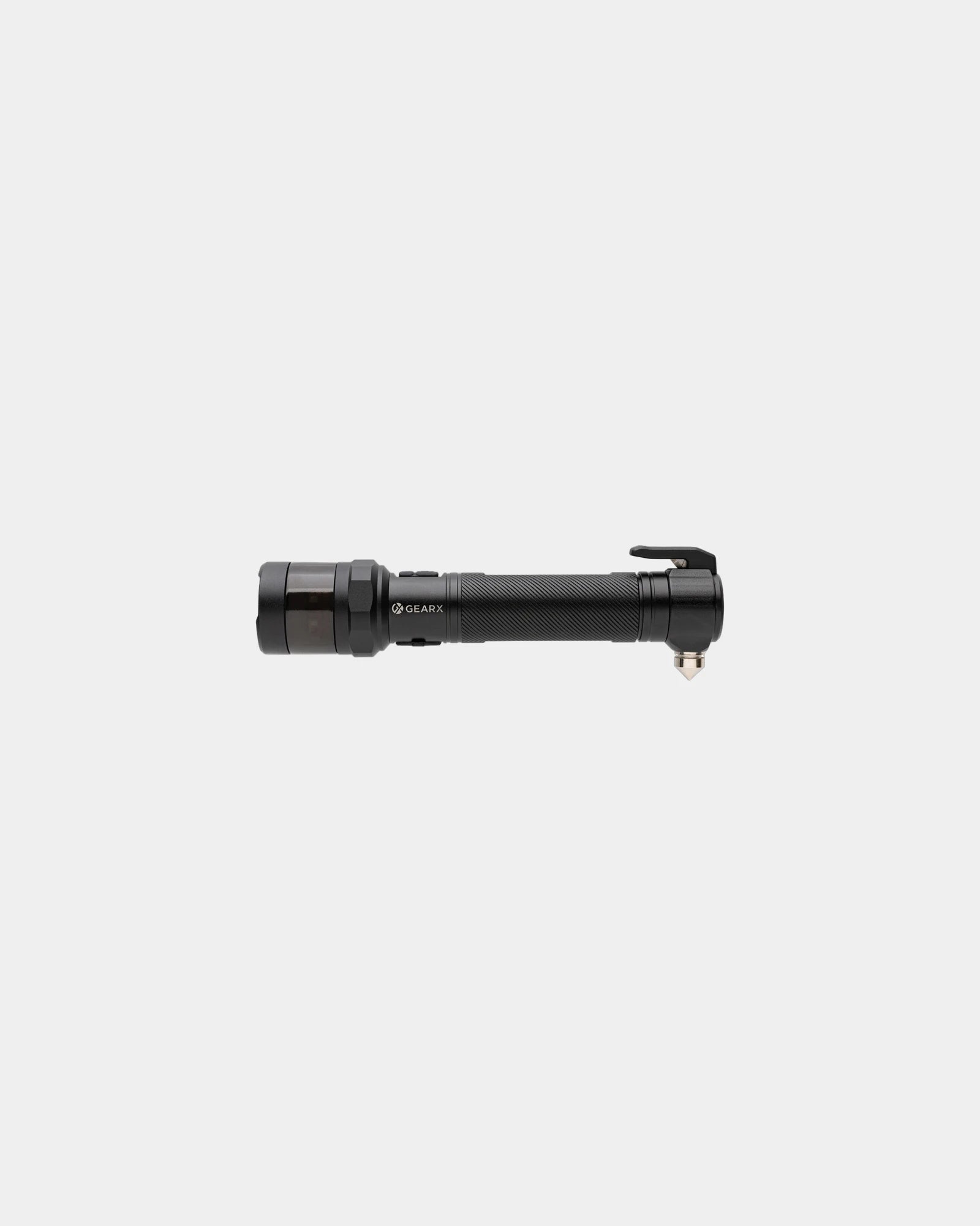 Torche aluminium recyclé GearX à personnaliser - Noir