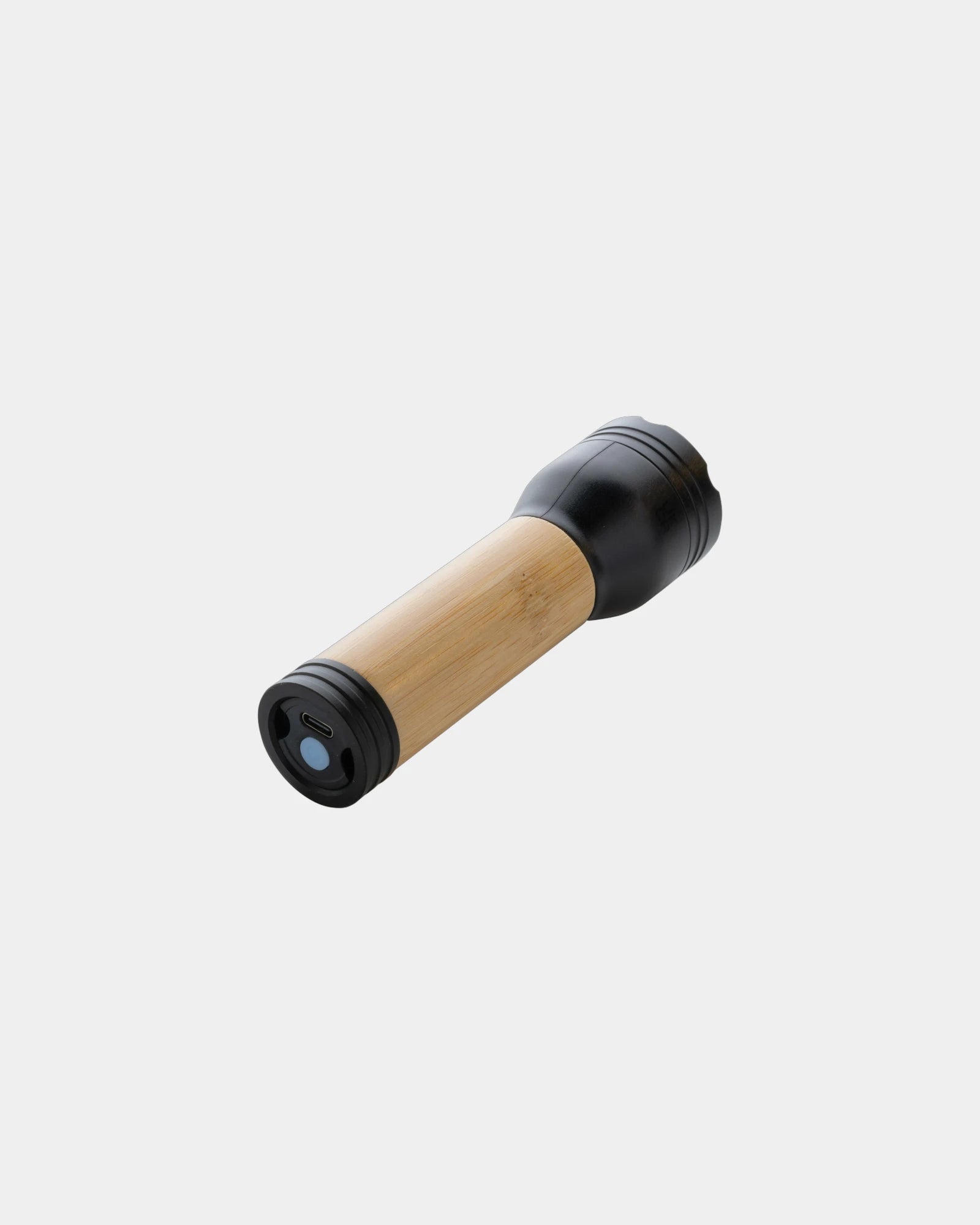 Lampe torche ABS recyclé et bambou 3W à personnaliser - 1