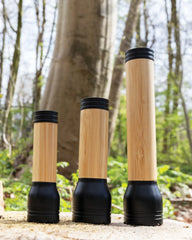 Lampe torche ABS recyclé et bambou 3W à personnaliser - 5