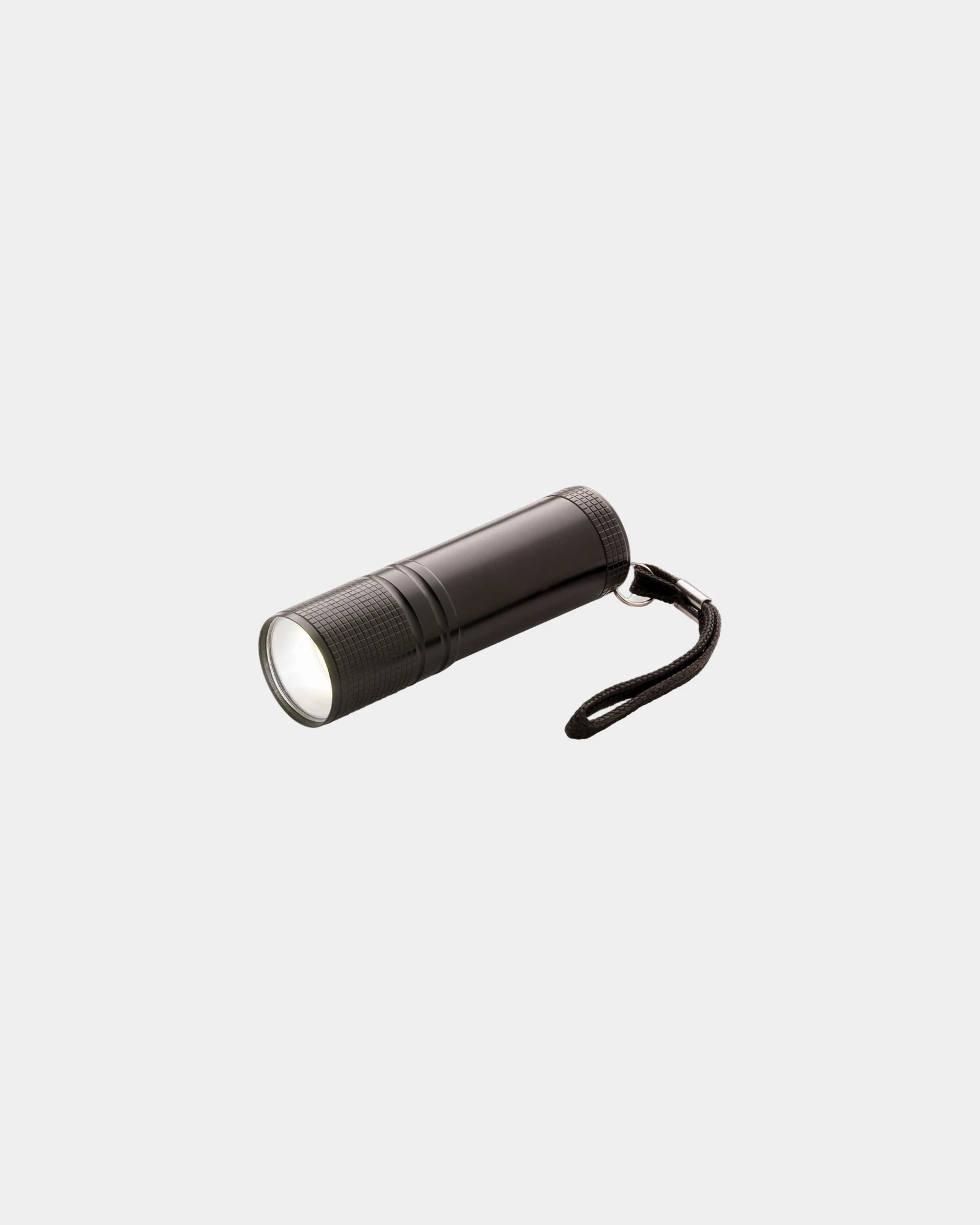 Lampe torche COB aluminium à personnaliser - Noir