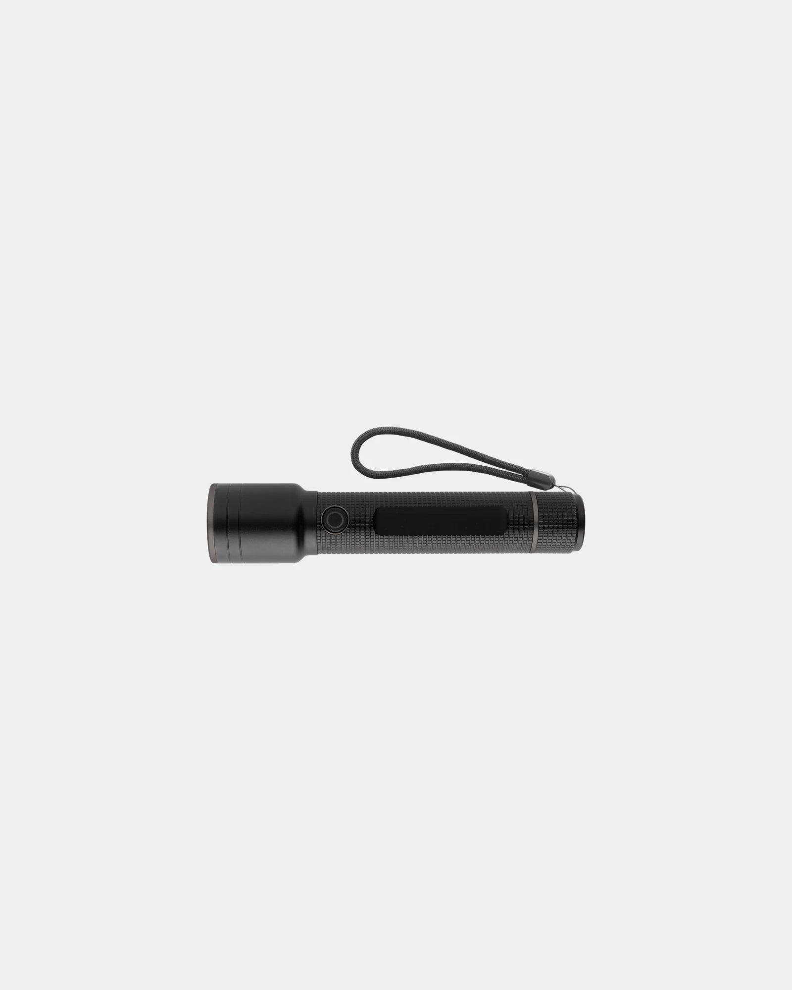 Lampe torche aluminium recyclé 10W à personnaliser - Noir
