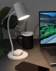 Lampe de bureau liège et plastique 15W à personnaliser - 8