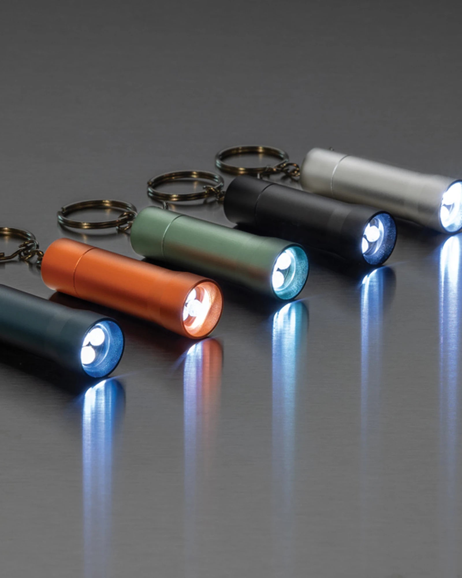 Porte-clés torche aluminium recyclé RCS Flash - 15