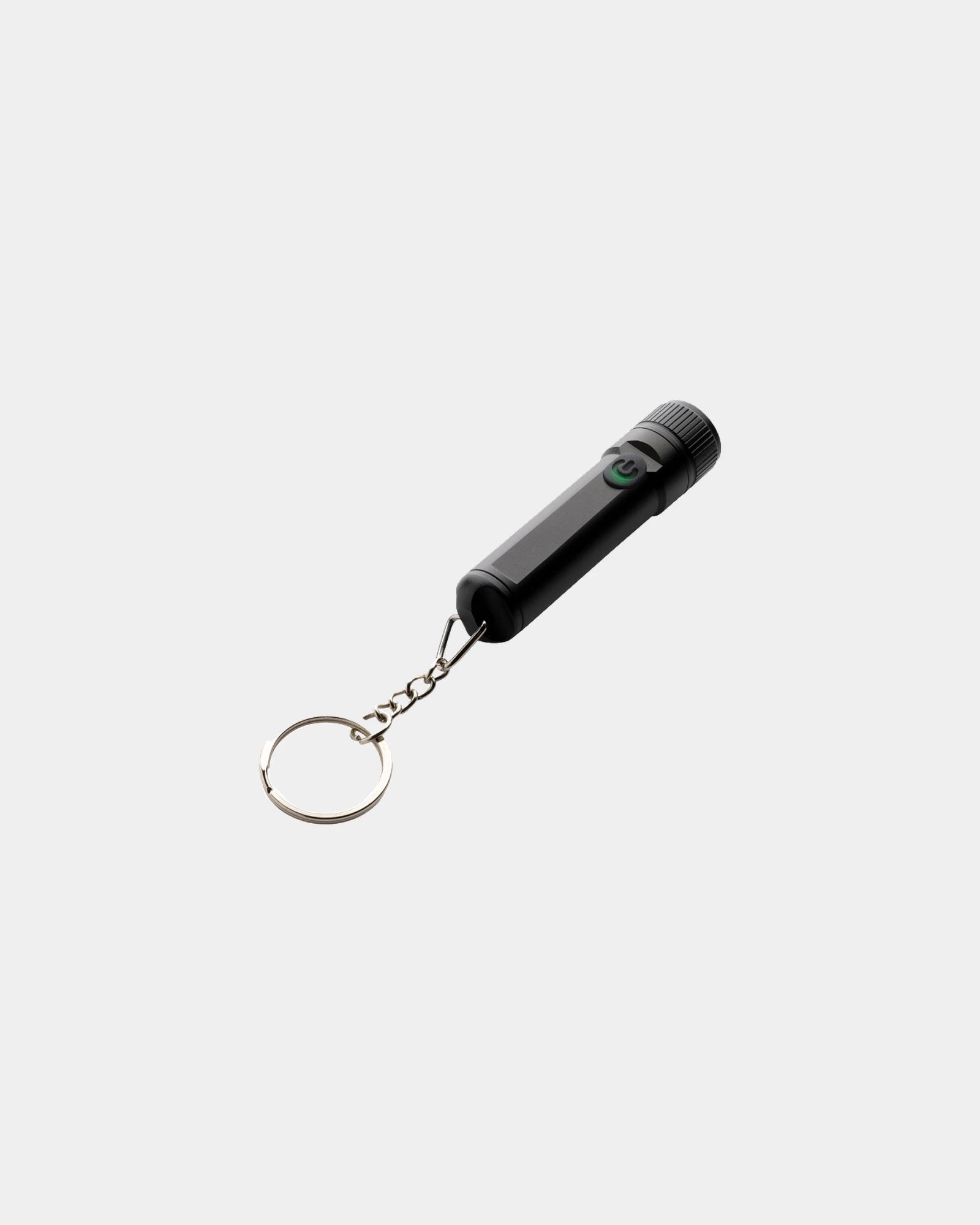 Porte-clés torche rechargeable aluminium recyclé à personnaliser