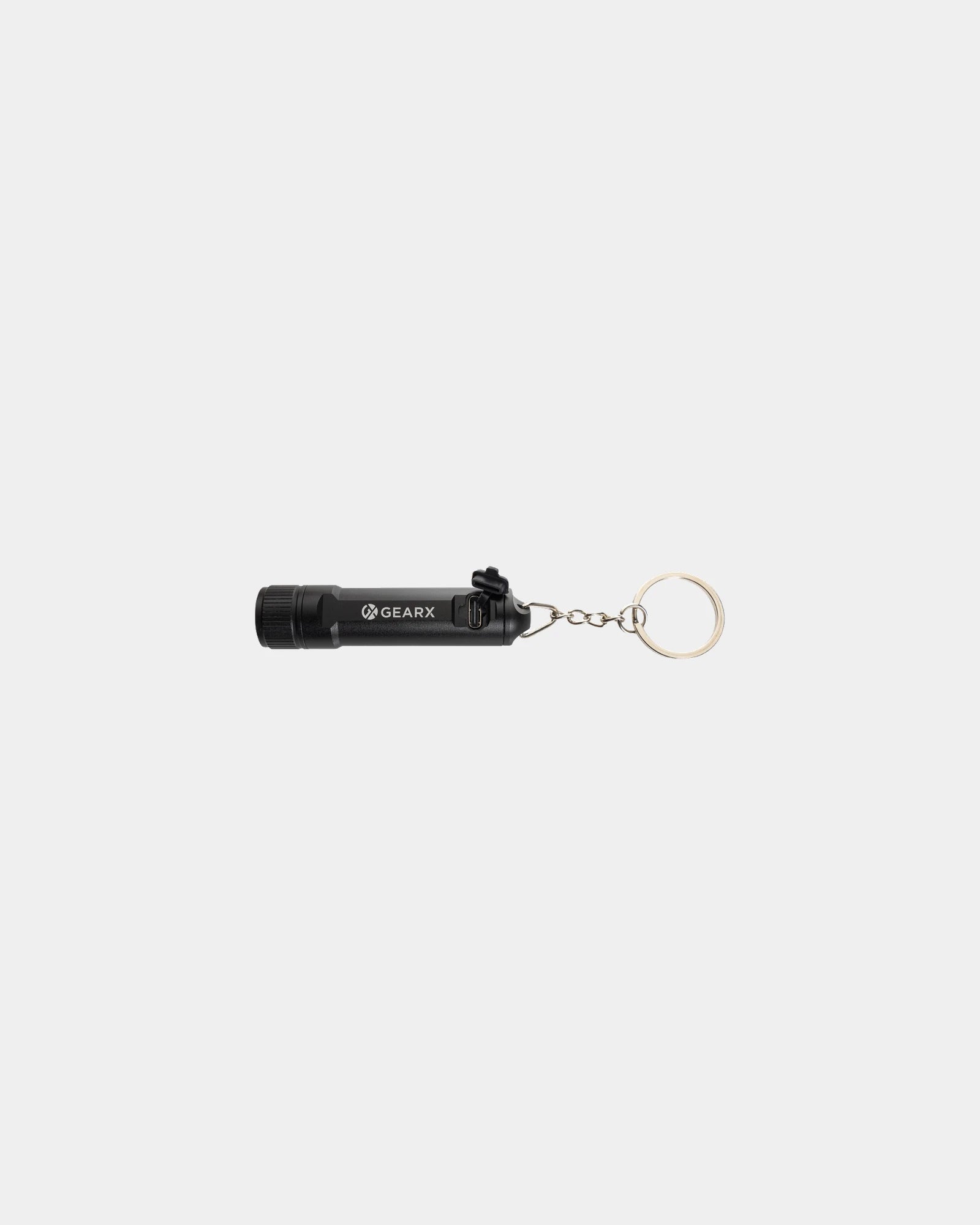 Porte-clés torche rechargeable aluminium recyclé à personnaliser