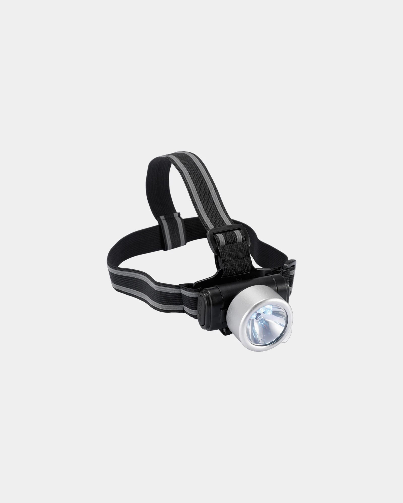 Lampe frontale 3 LED argent à personnaliser - Argent
