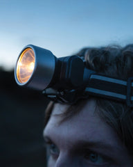 Lampe frontale 3 LED argent à personnaliser - 3
