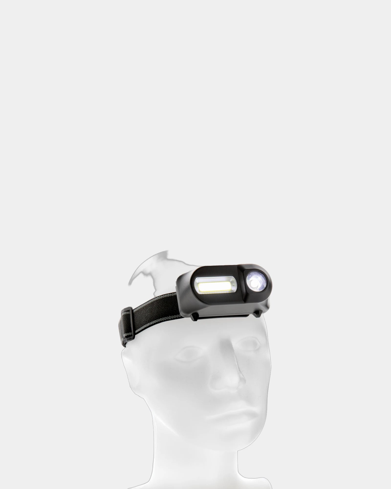 Lampe frontale ABS LED et COB à personnaliser - 1