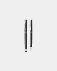 Set stylos exécutif en métal à personnaliser - Noir