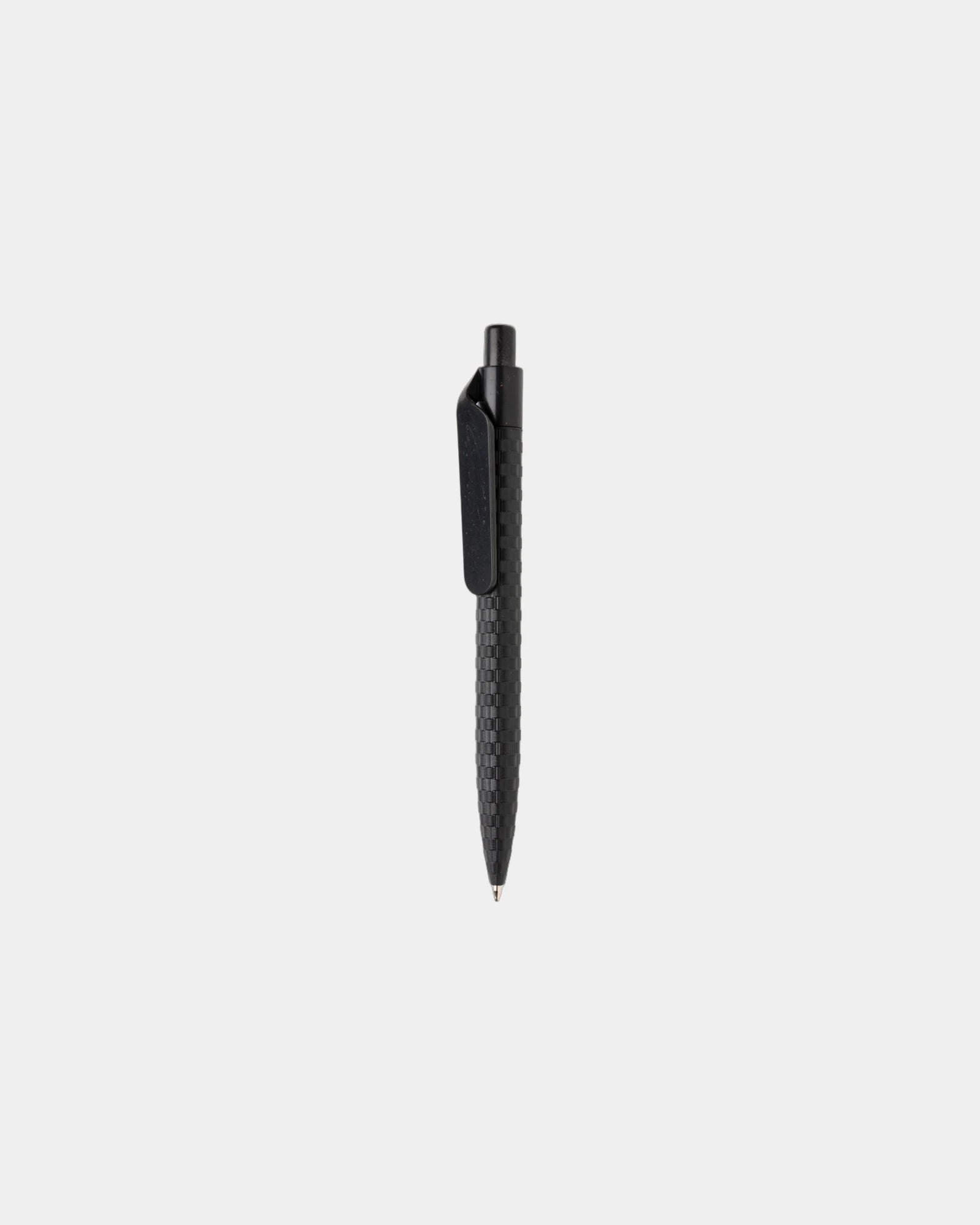 Stylo en fibre de paille à personnaliser - Noir