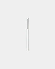 Stylo en plastique à capuchon X6 à personnaliser - Blanc