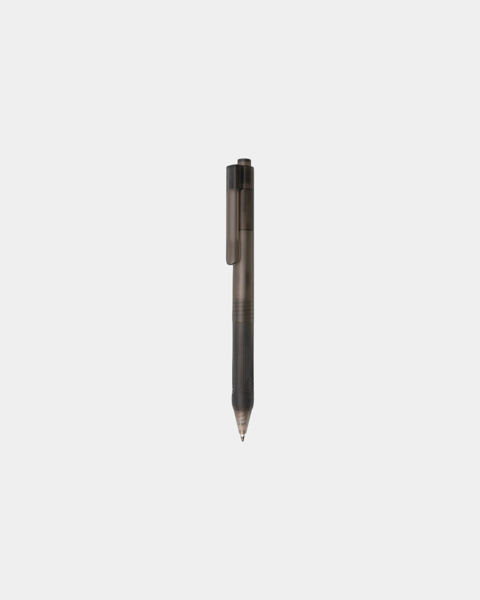 Stylo à bille rétractable finition givré à personnaliser - Noir