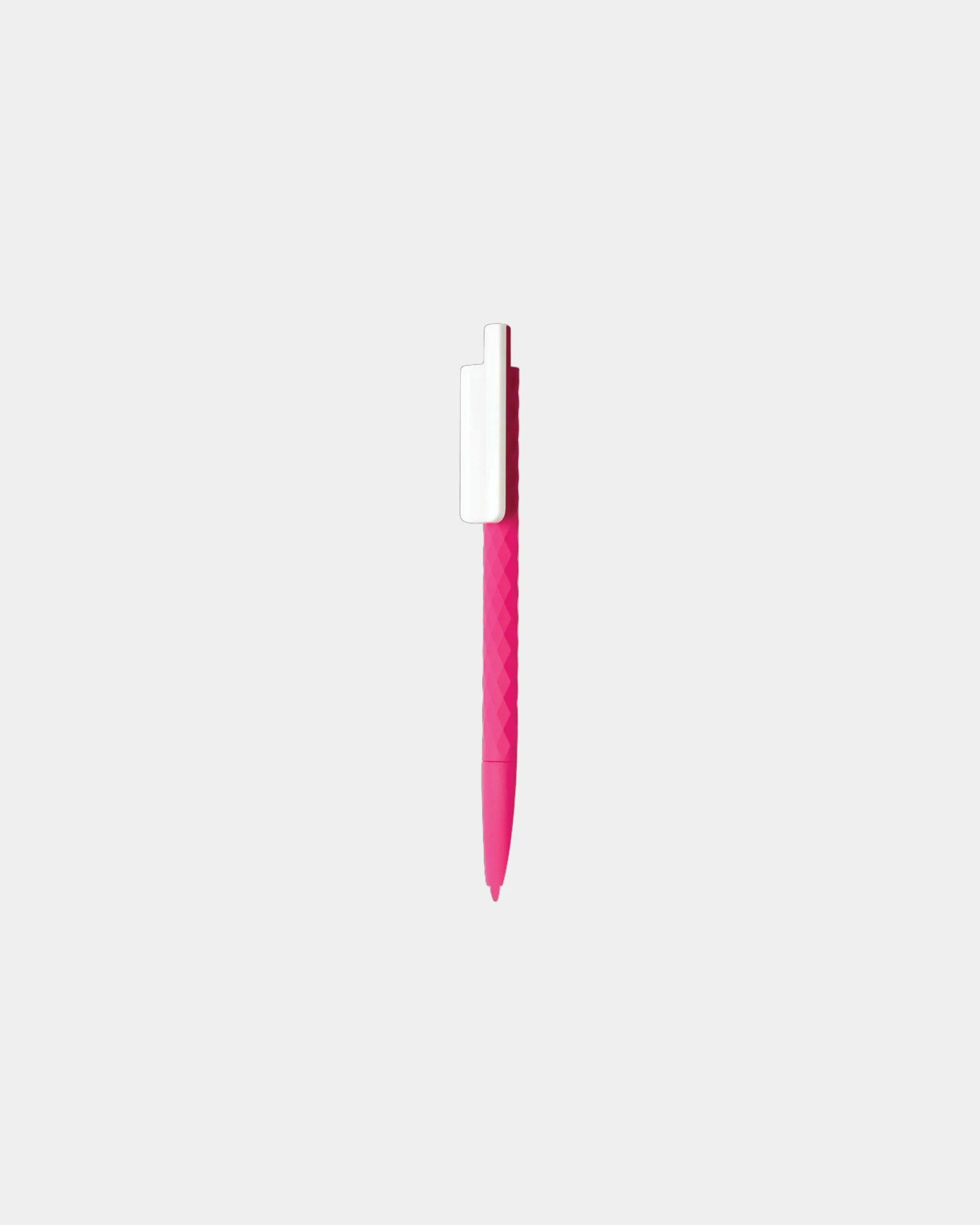 Stylo ABS recyclé finition gomme à personnaliser - Rose