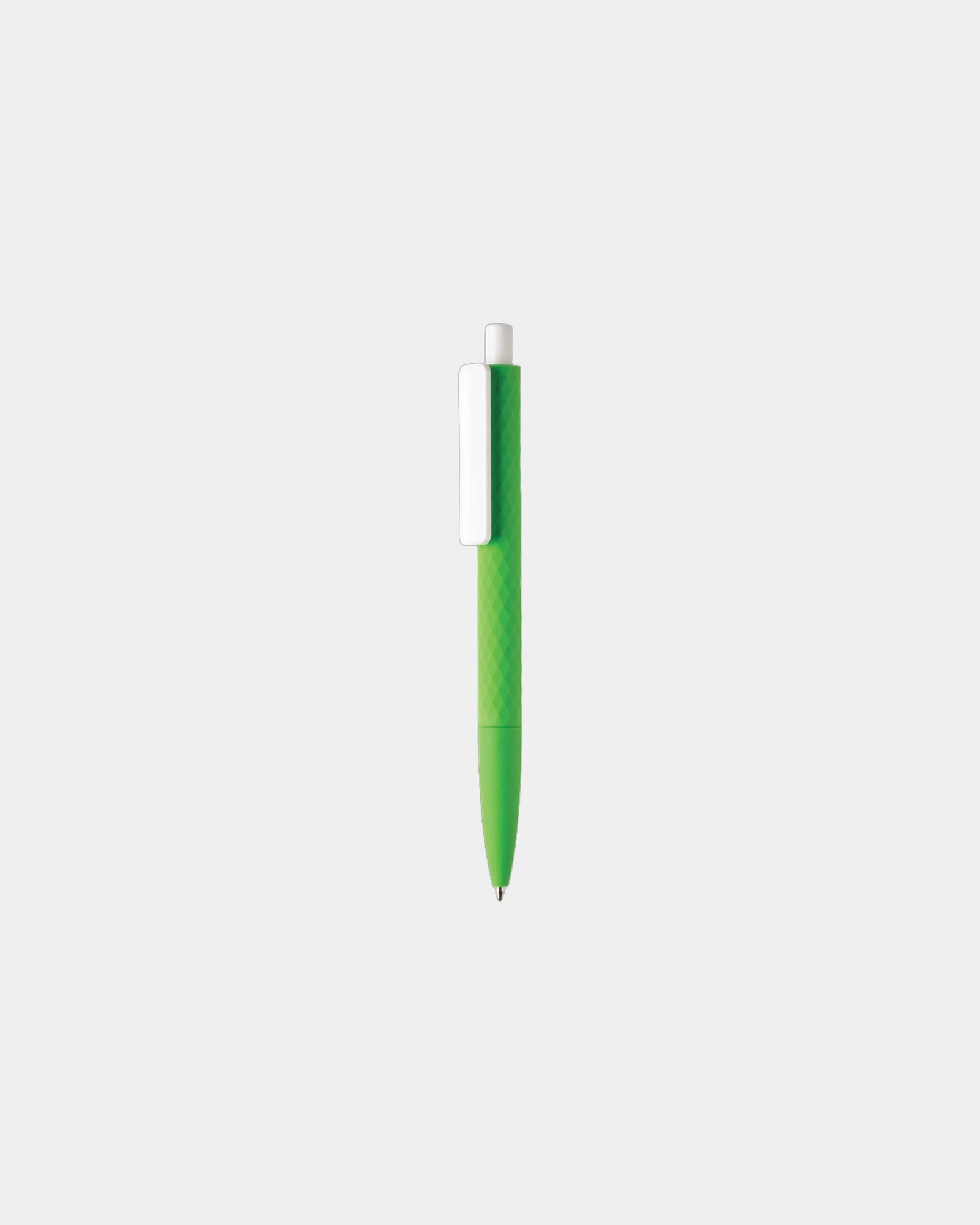 Stylo ABS recyclé finition gomme à personnaliser - Vert