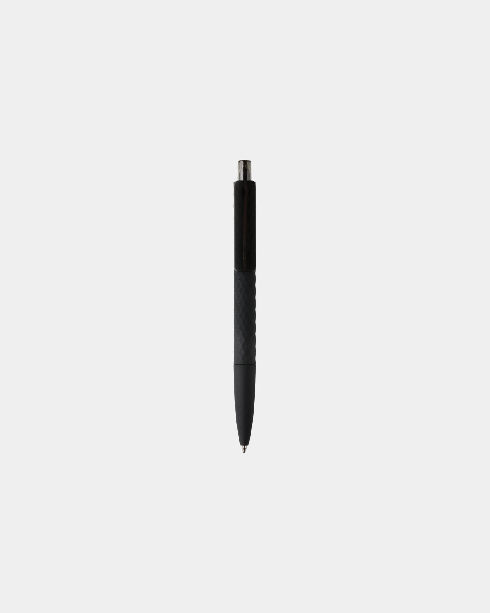 Stylo ABS recyclé finition gomme noire à personnaliser - 5