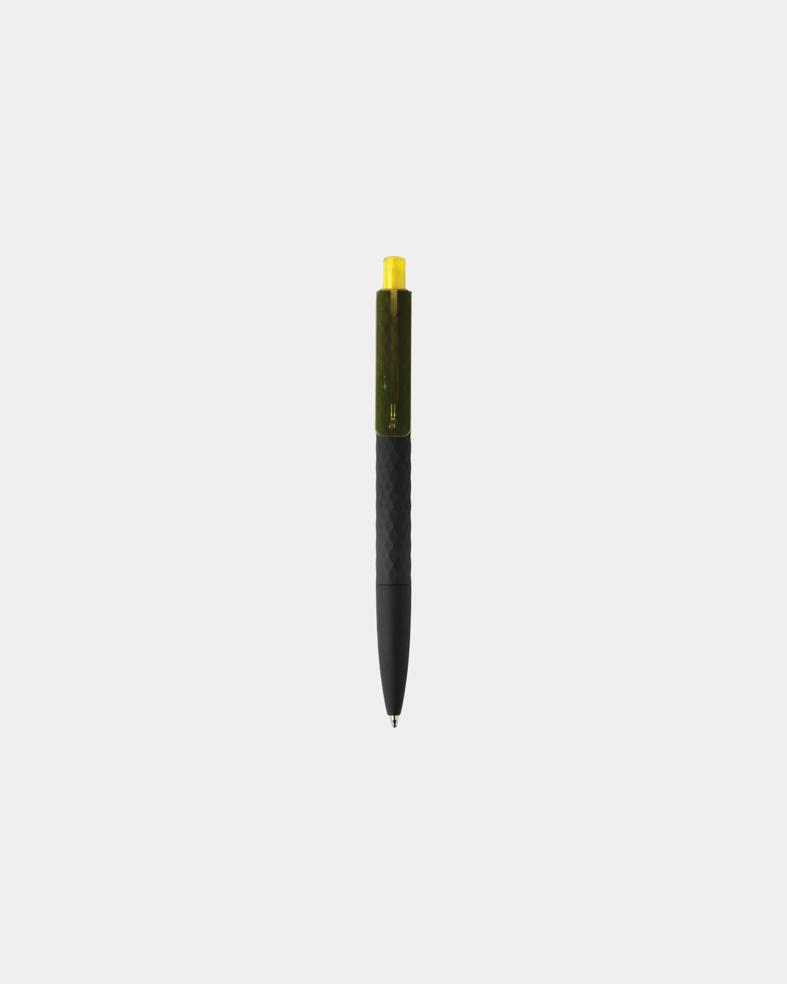 Stylo ABS recyclé finition gomme noire à personnaliser - 15