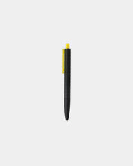 Stylo ABS recyclé finition gomme noire à personnaliser - 16