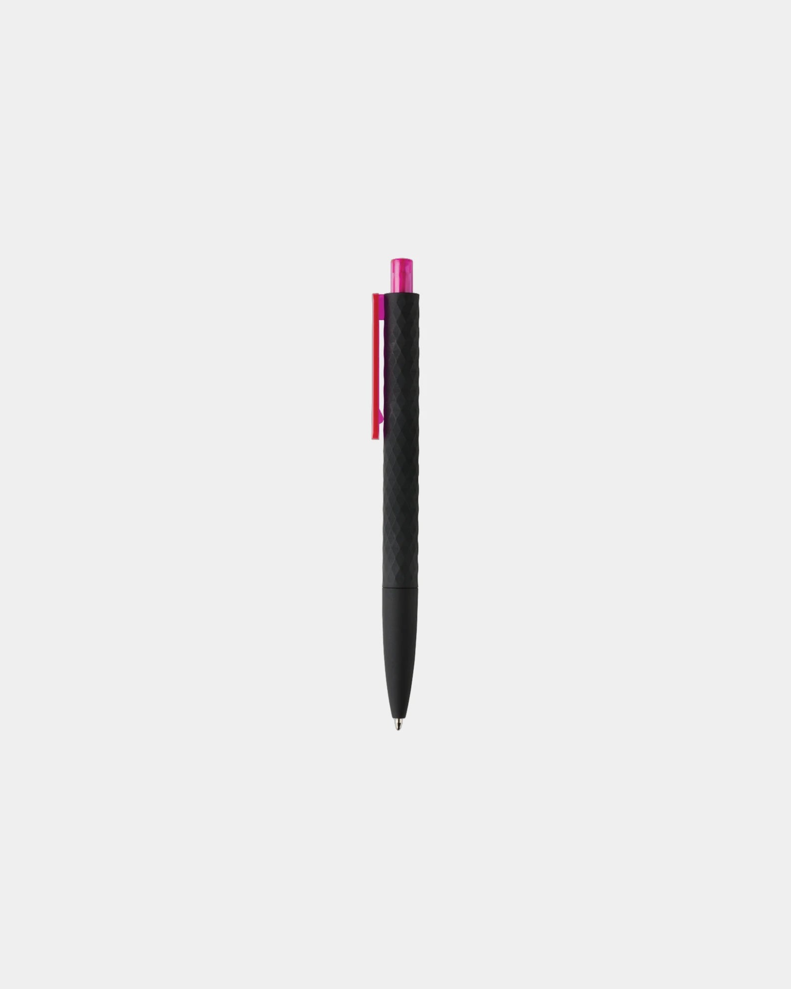 Stylo ABS recyclé finition gomme noire à personnaliser - 25