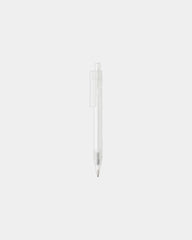 Stylo en rPET GRS X8 à personnaliser - Blanc