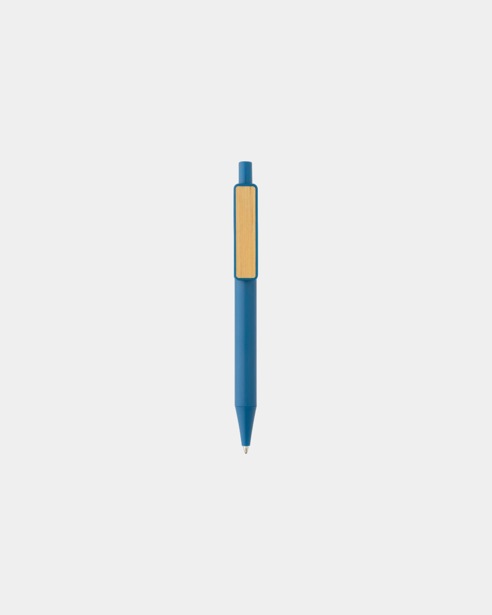 Stylo en ABS recyclé GRS avec clip en bambou à personnaliser - 10