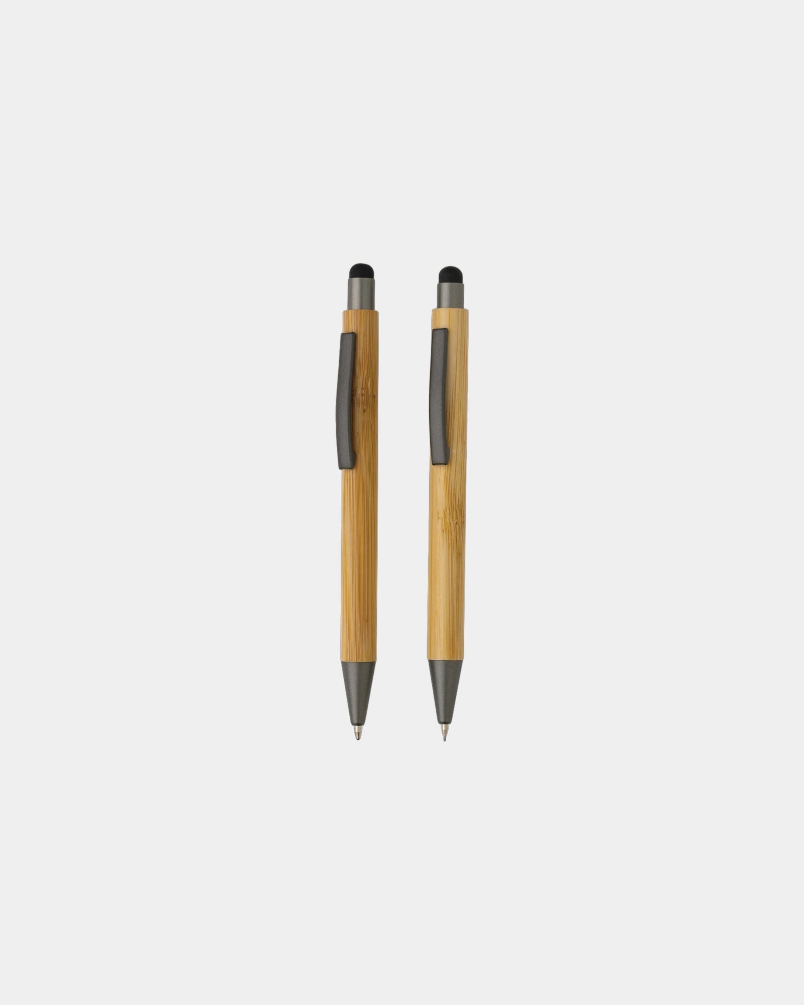 Set de stylos en bambou FSC® à personnaliser - 1