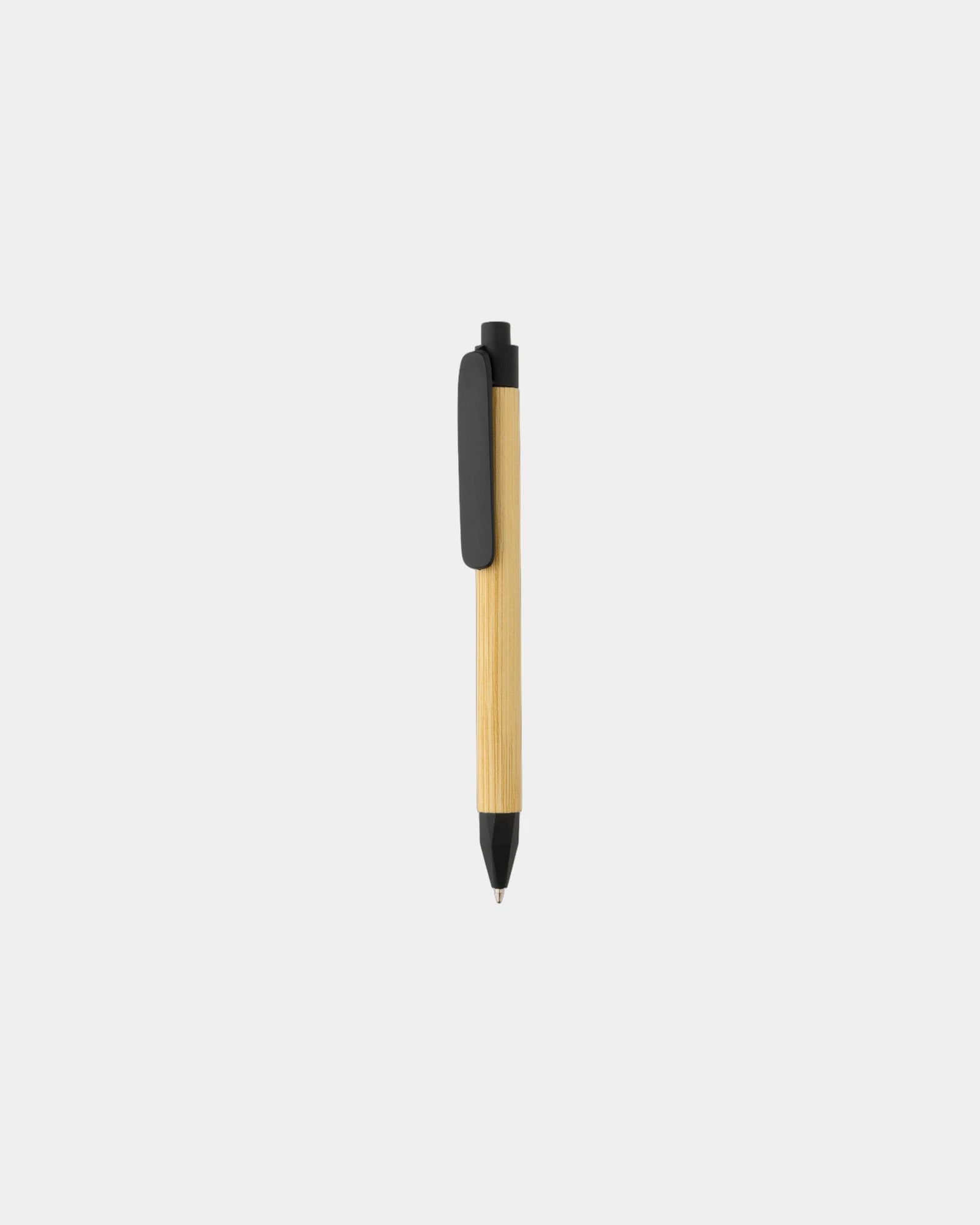 Stylo écriture responsable papier recyclé à personnaliser - Noir