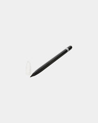 Crayon infini aluminium avec gomme à personnaliser - Noir