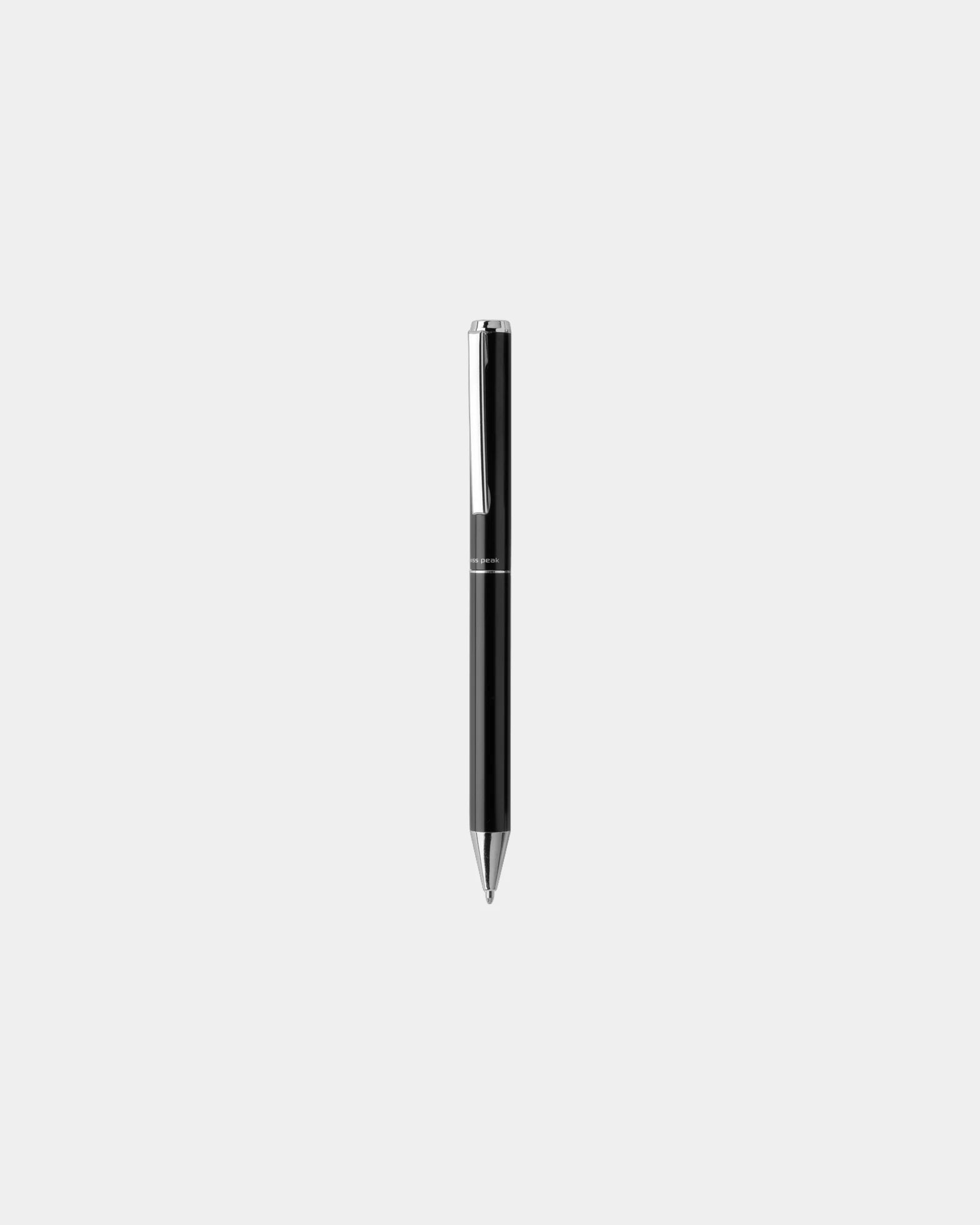 Stylo en aluminium recyclé certifié RCS à personnaliser - Noir